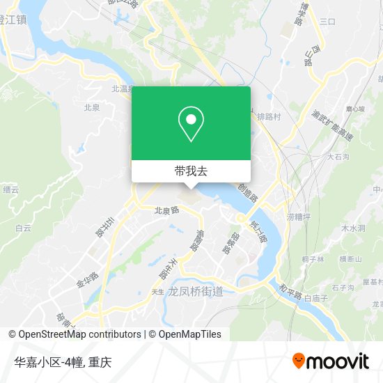 华嘉小区-4幢地图