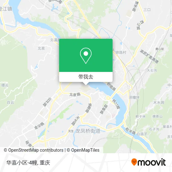 华嘉小区-4幢地图