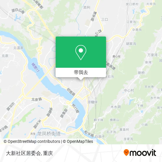 大新社区居委会地图