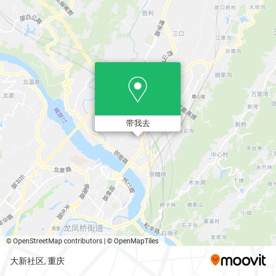 大新社区地图