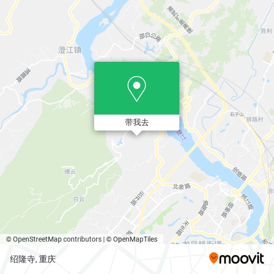 绍隆寺地图