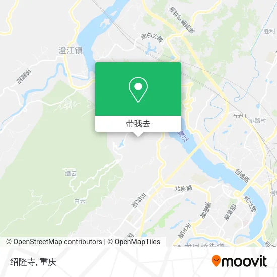 绍隆寺地图