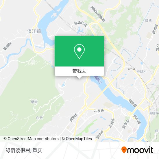 绿荫渡假村地图