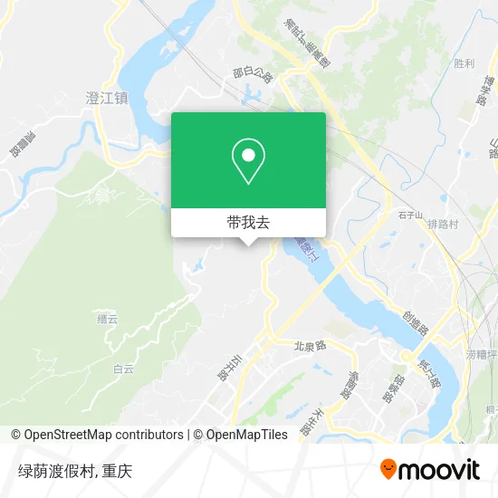 绿荫渡假村地图