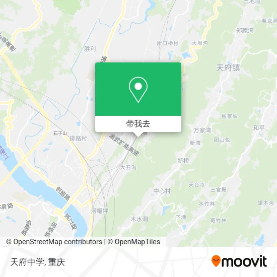 天府中学地图