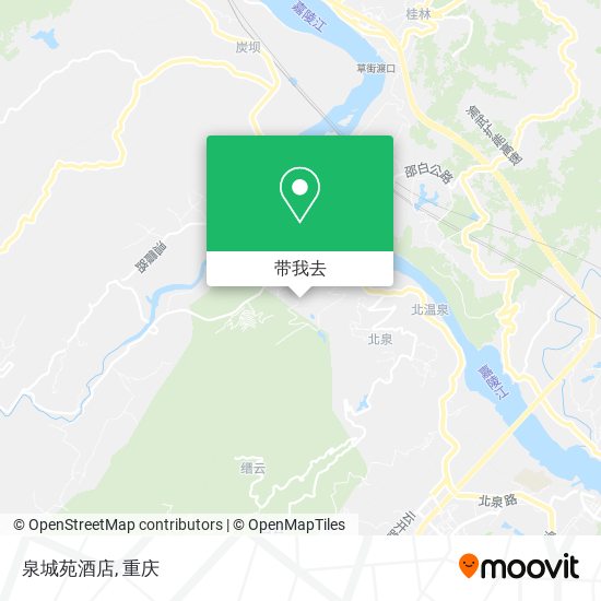 泉城苑酒店地图