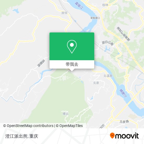 澄江派出所地图