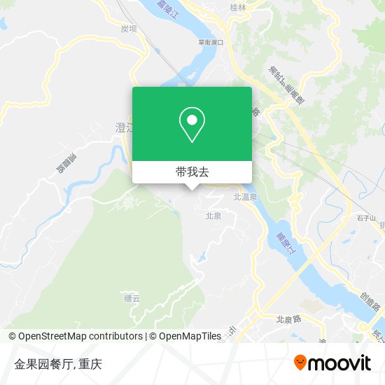 金果园餐厅地图