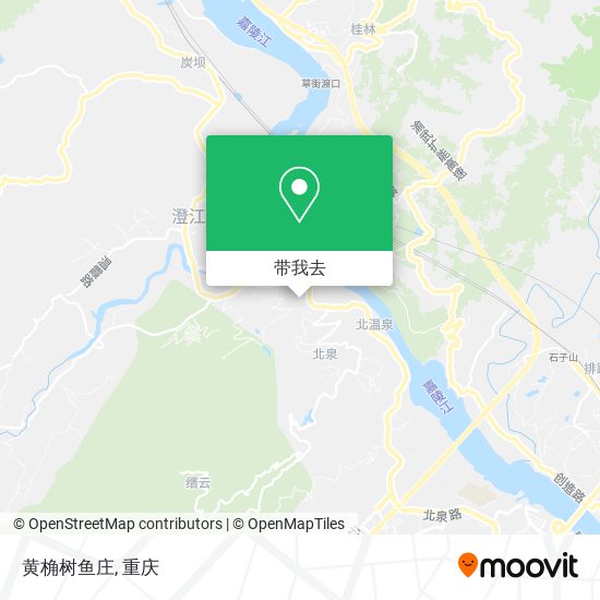 黄桷树鱼庄地图