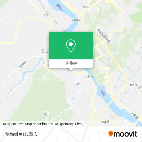 黄桷树鱼庄地图