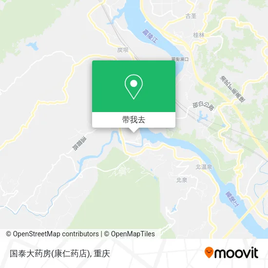 国泰大药房(康仁药店)地图