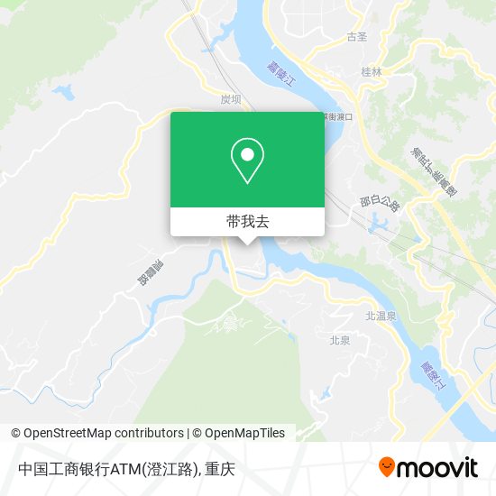 中国工商银行ATM(澄江路)地图