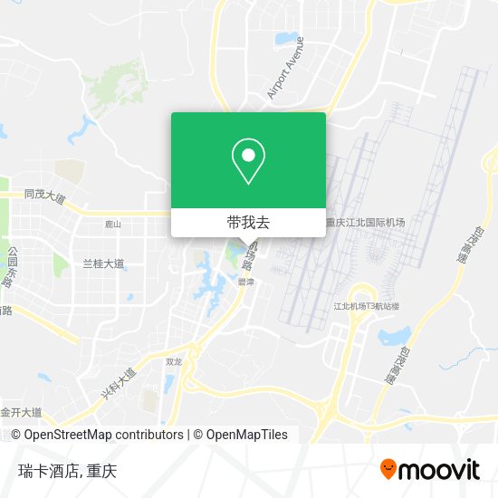 瑞卡酒店地图