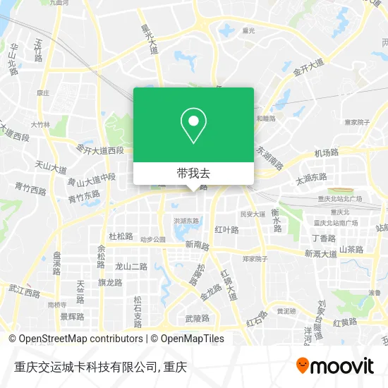 重庆交运城卡科技有限公司地图