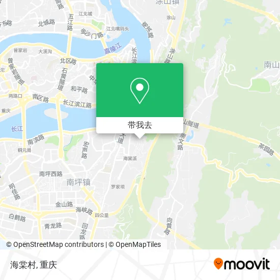 海棠村地图