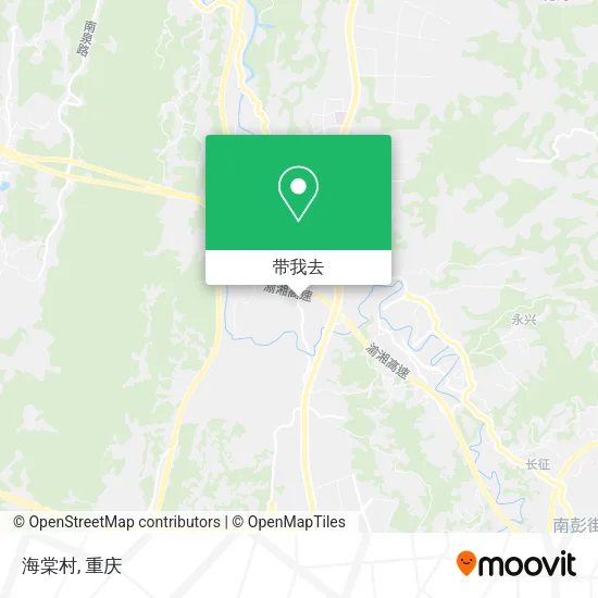 海棠村地图