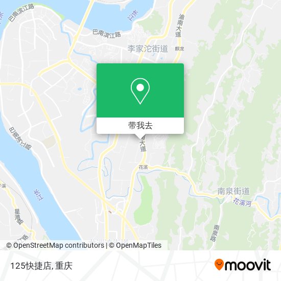 125快捷店地图