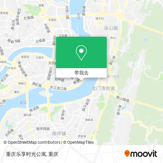 重庆乐享时光公寓地图