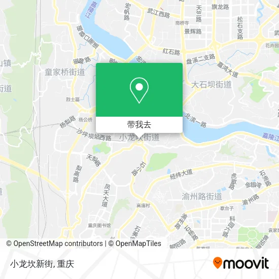 小龙坎新街地图