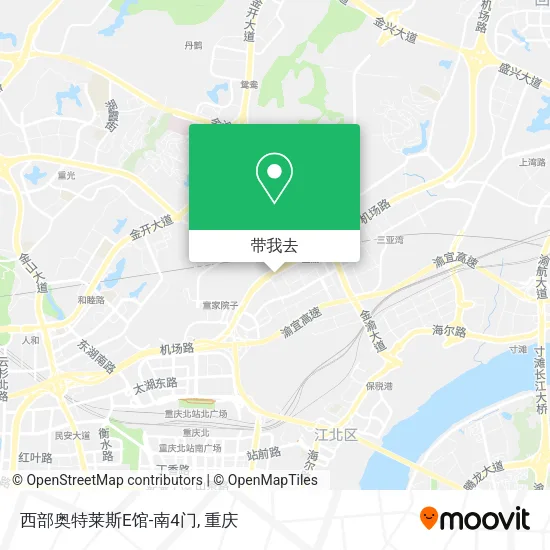 西部奥特莱斯E馆-南4门地图