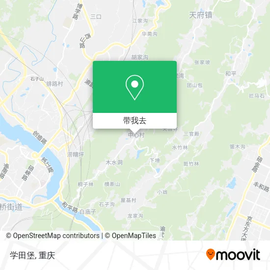 学田堡地图