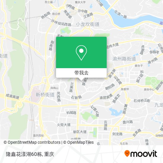 隆鑫花漾湖60栋地图
