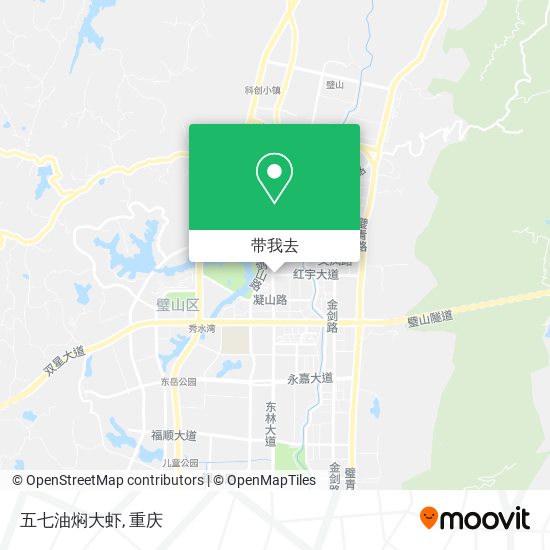 五七油焖大虾地图