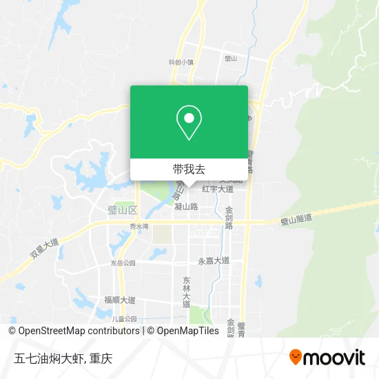 五七油焖大虾地图
