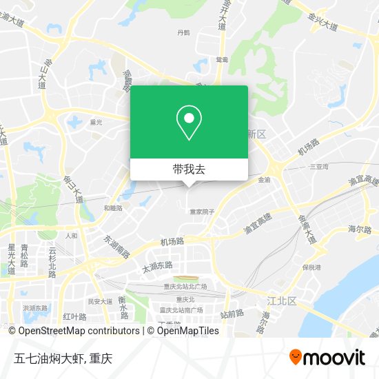 五七油焖大虾地图