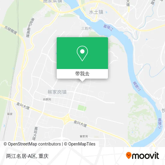 两江名居-A区地图