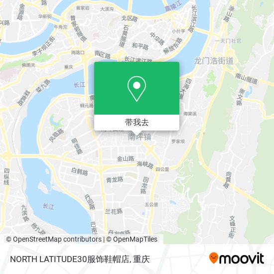 NORTH LATITUDE30服饰鞋帽店地图
