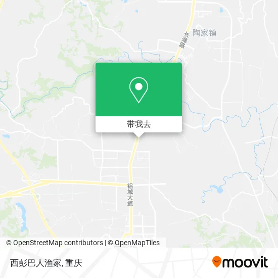 西彭巴人渔家地图