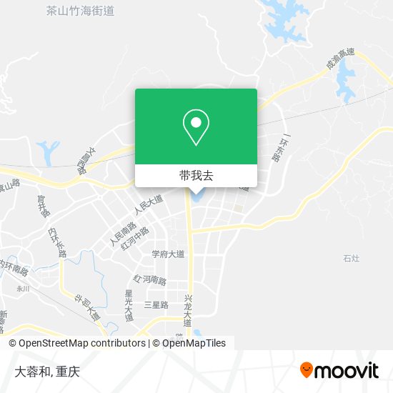大蓉和地图