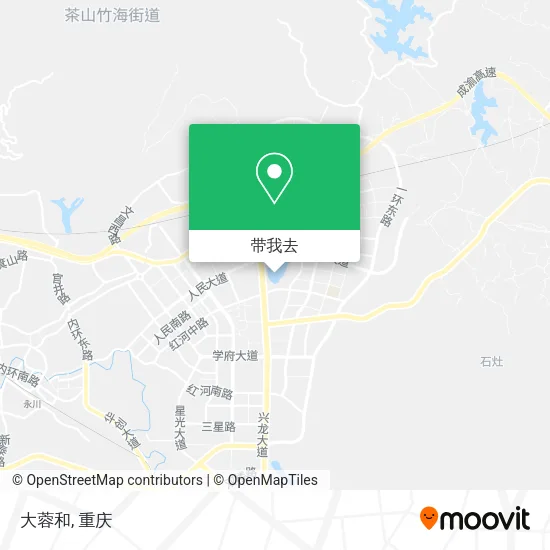 大蓉和地图