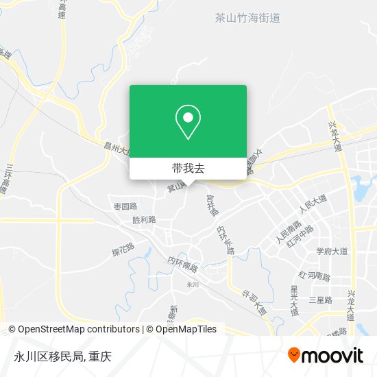 永川区移民局地图