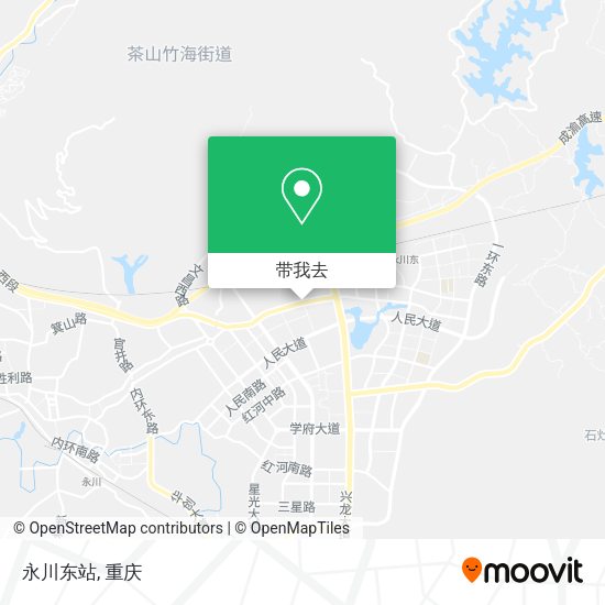 永川东站地图