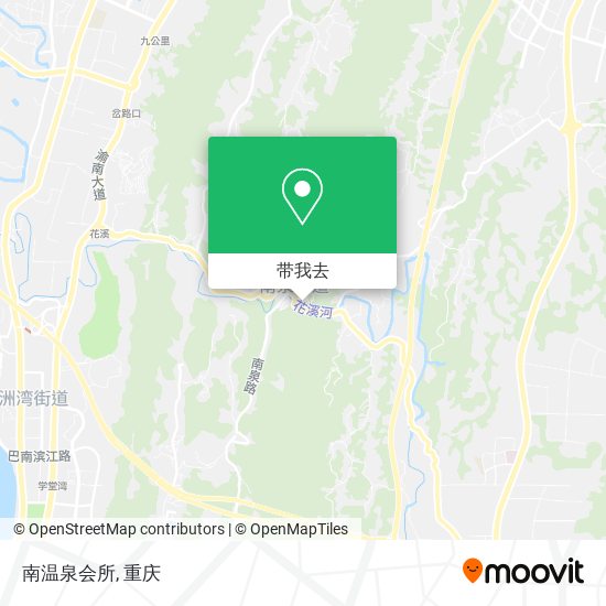南温泉会所地图