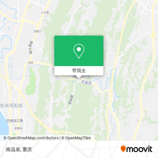 南温泉地图