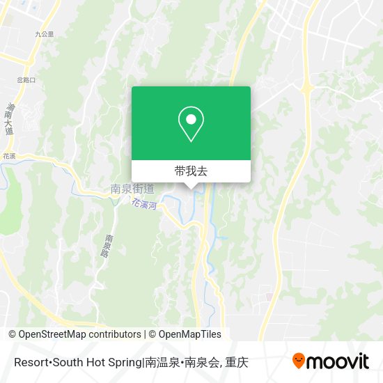 Resort•South Hot Spring|南温泉•南泉会地图