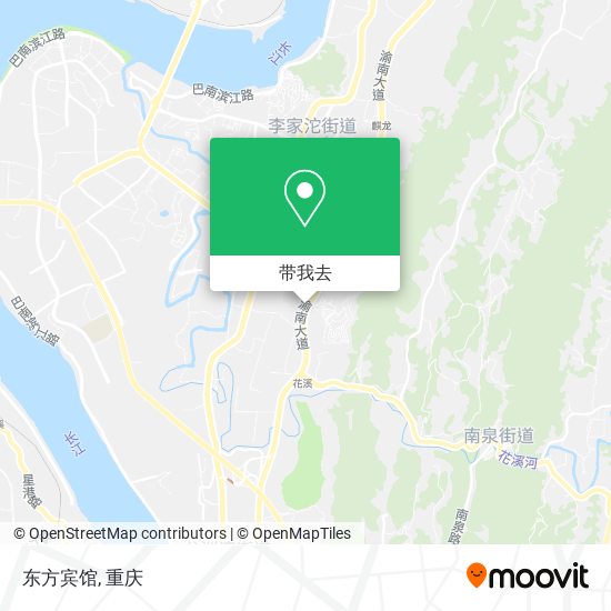 东方宾馆地图