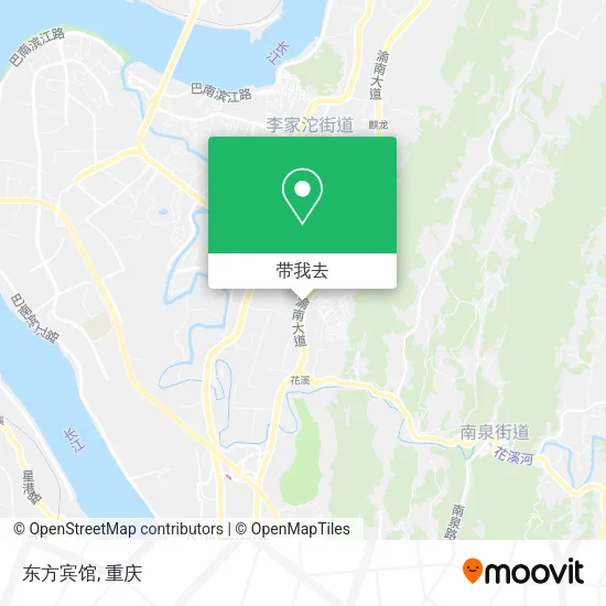 东方宾馆地图