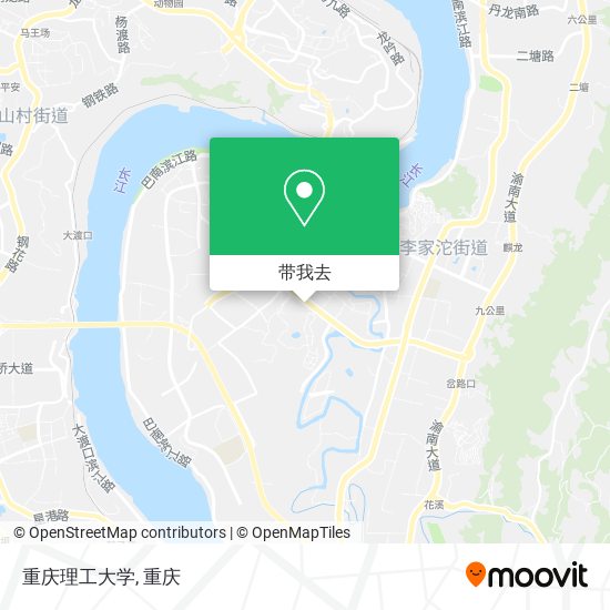 重庆理工大学地图