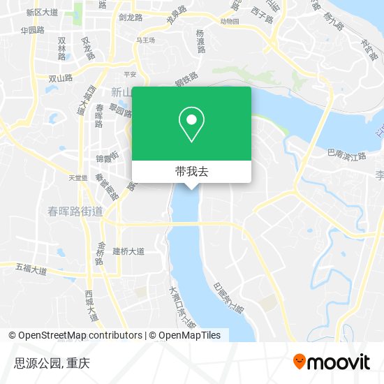 思源公园地图