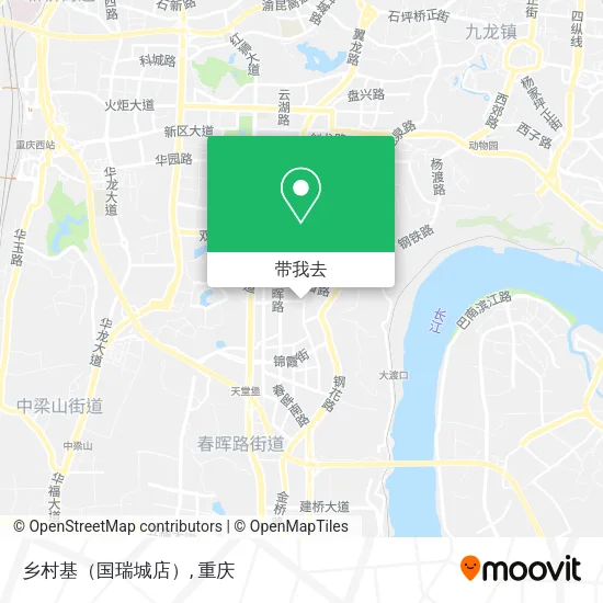 乡村基（国瑞城店）地图