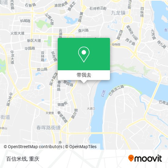 百信米线地图