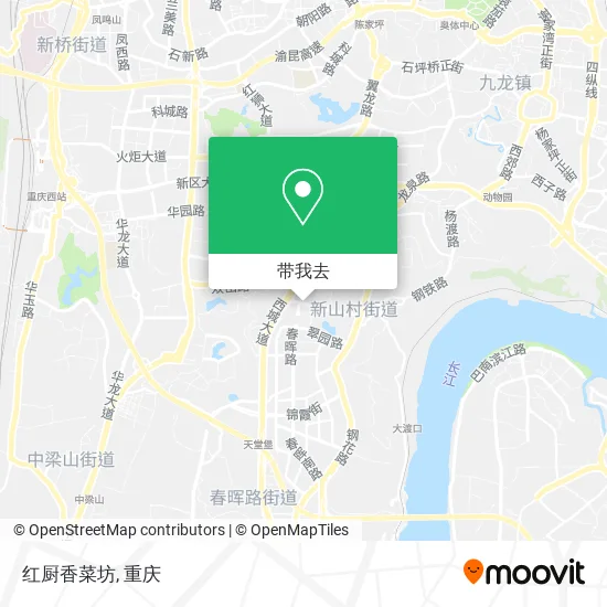 红厨香菜坊地图