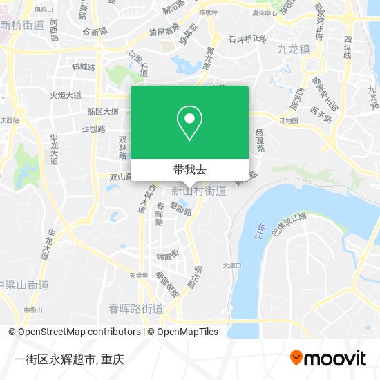 一街区永辉超市地图