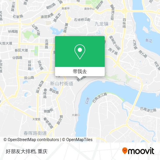 好朋友大排档地图