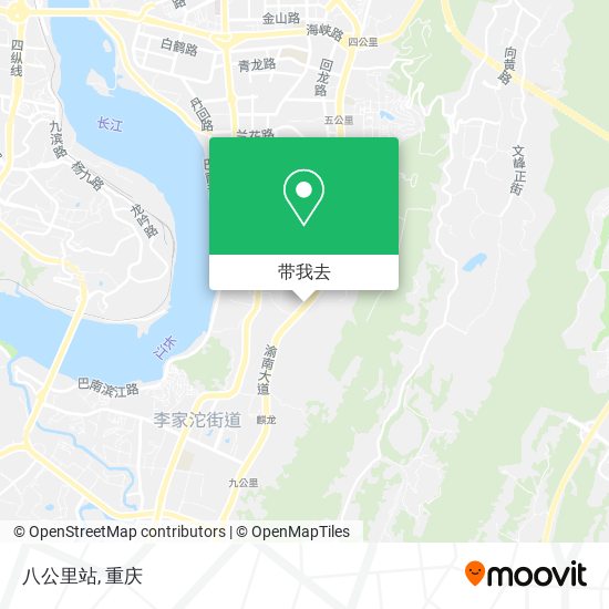 八公里站地图