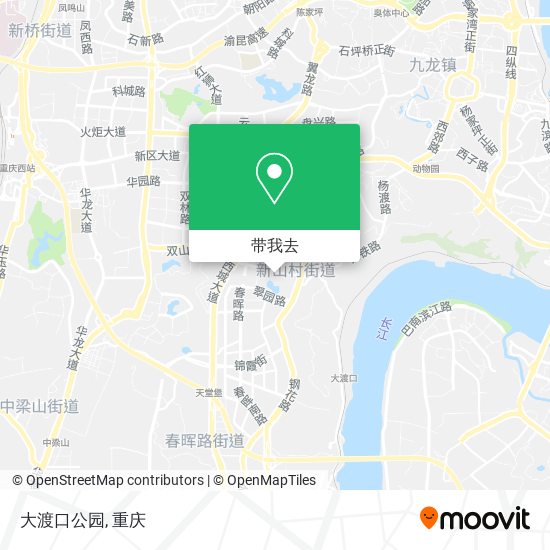 大渡口公园地图